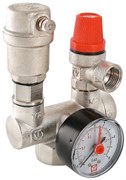Группа безопасности Valtec 1" ВР, латунь