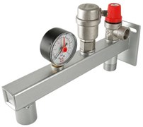 Группа безопасности Valtec 3/4", сталь, настенного крепления