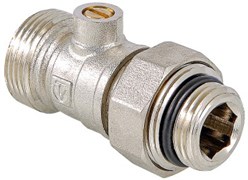 Мультифлекс Valtec одинарный для 2-ой системы, прямой 3/4"ЕК ( + ниппель 3/4"ЕК х 1/2")