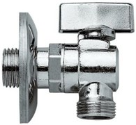 Кран шаровый Arco угловой, с фильтром груб очистки НР 1/2" х 1/2"