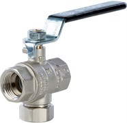 Кран шаровый Stout SVF ВВ с фильтром (ручка) 1/2"