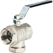 Кран шаровый Stout SVF ВВ с фильтром (ручка) 1 1/4&quot;