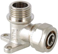 Водорозетка НР обжимная для мeталлопластиковых труб Valtec 16 x 1/2"