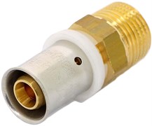 Муфта НР пресс для мeталлопластиковых труб Uni-Fitt 20 x 3/4"