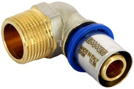 Угольник пресс Emmeti НР 26 х 3/4"