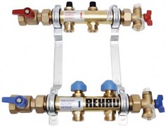 Распределительный коллектор для отопления REHAU HKV-6, art.250667-002
