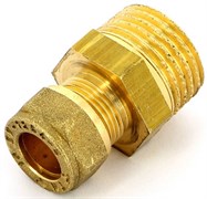 Муфта компрессионная для медных труб НР 6 х 1/2"