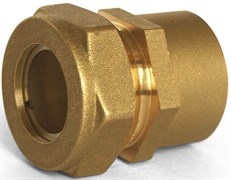 Муфта компрессионная для нержавеющих труб Stahlmann ВР 20x3/4"