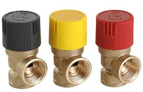 Клапан предохранительный Valtec Вр 1/2" х 6 бар, пружинный, с фикс настройкой