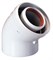Baxi Отвод 45° коаксиальный ф 60/100 мм, KHG 714101610 - фото 21645