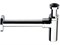 Сифон для биде и раковины хромированный 1 1/4" Remer (958LRR) - фото 37980