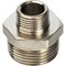 Ниппель переходной НН никелированный Stout 3/4" x 3/8" - фото 46829
