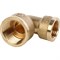 Угол переходной ВВ латунный Stout 3/4" x 1/2" - фото 47428
