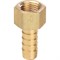 Штуцер ВР латунный Stout 1/2" x 18 - фото 48153