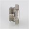 Заглушка латунная никелированная НР Valtec 1 1/2" - фото 56548