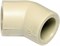 Угольник WAVIN EKOPLASTIK 20 х 45° - фото 64175