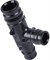 Тройник редукционный для сшитого полиэтилена Uponor (Q&E) 25 x 16 x 16 - фото 67588