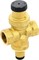 Редуктор давления Uni-fitt COMPACT 1/2", под радиальный манометр, латунный - фото 70472